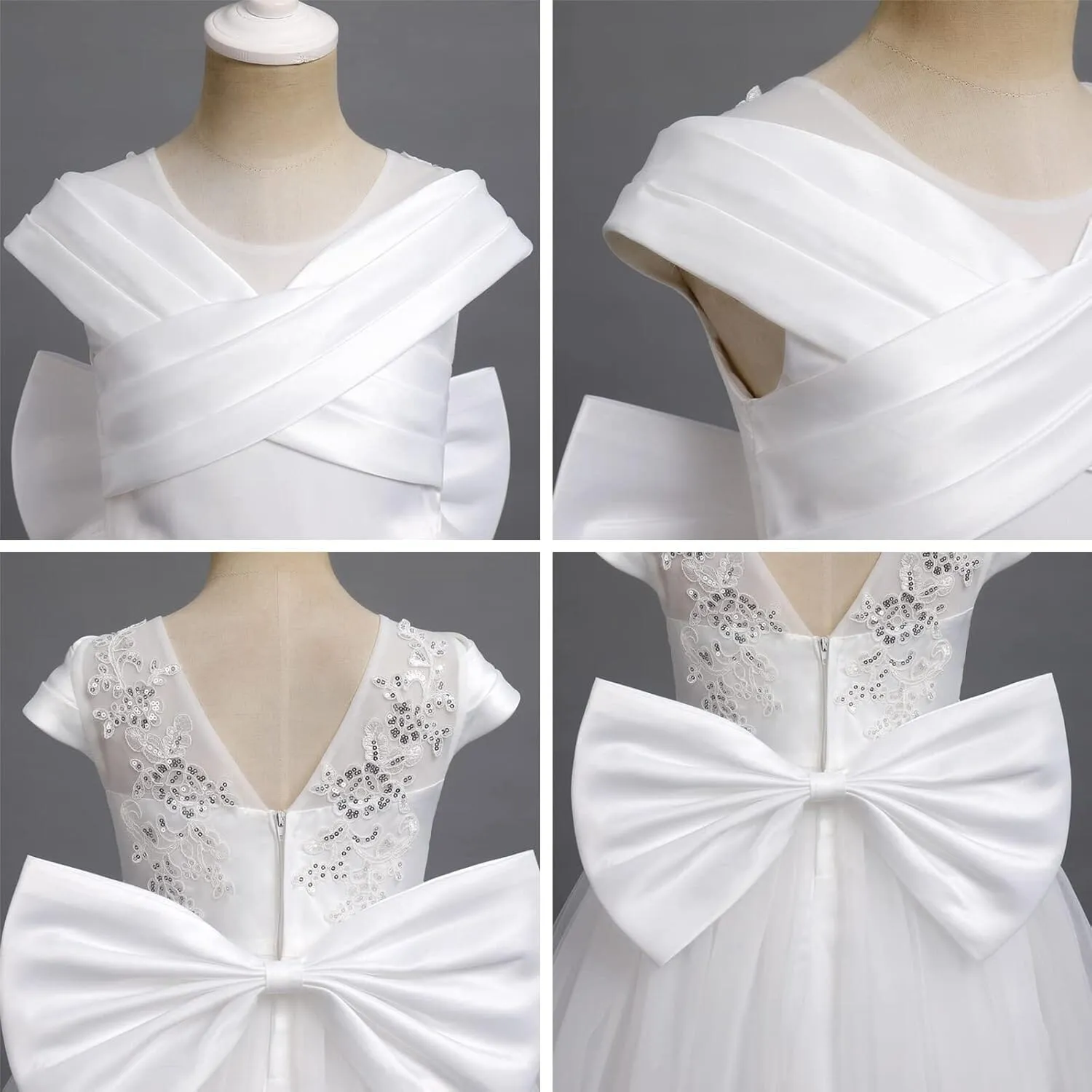 White Communion dress