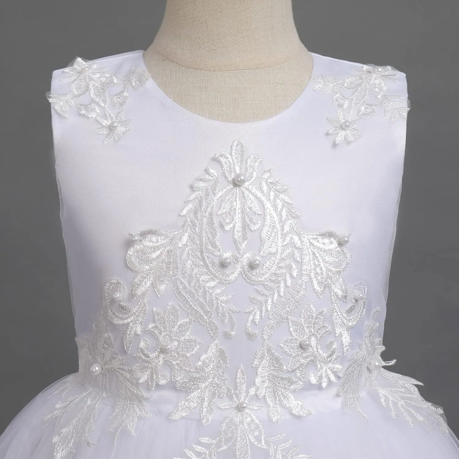 White Communion dress