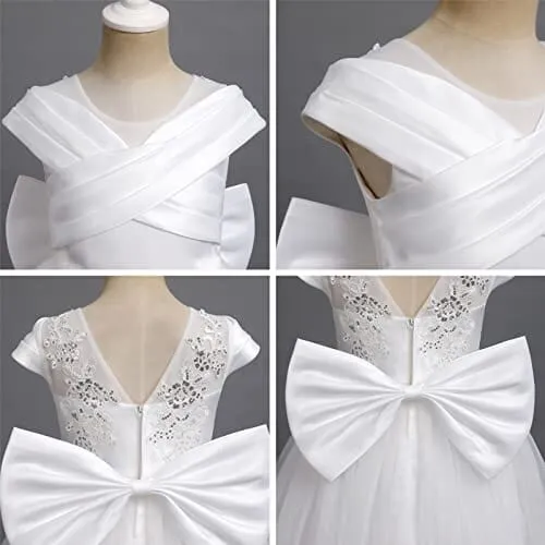White Communion dress