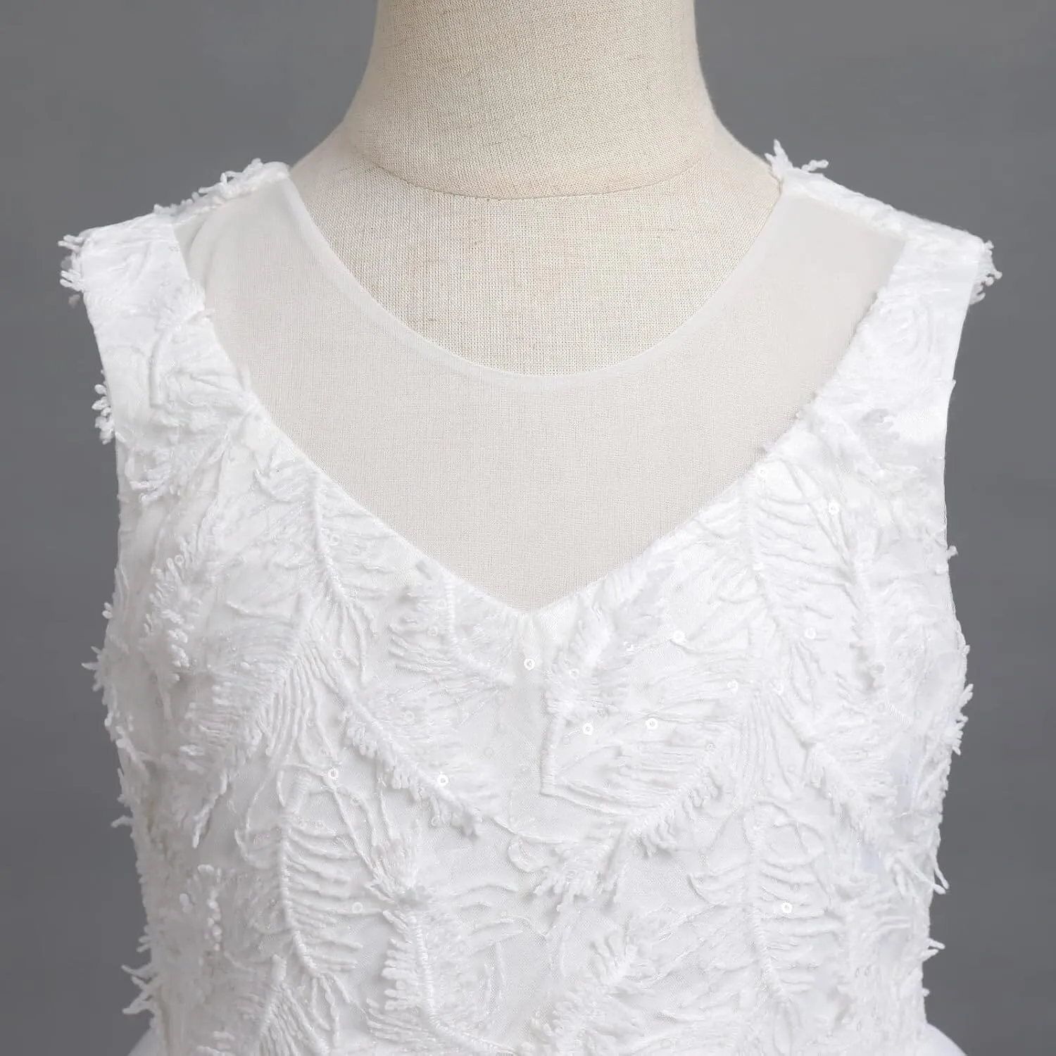 White Communion dress