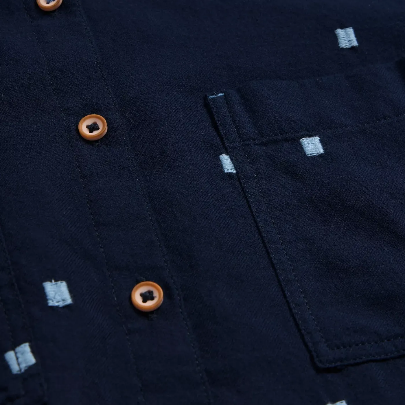 White Stuff Sophie Organic Cotton Shirt | Dark Navy