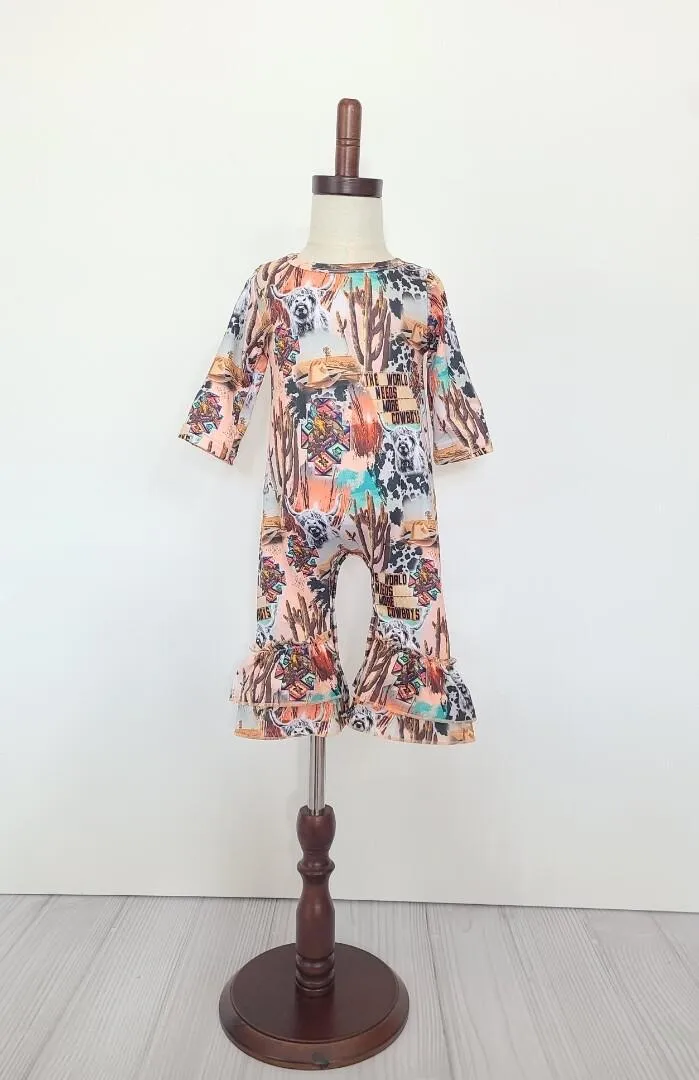 Wild West Baby Romper