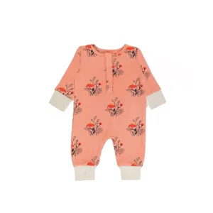 WILDFLOWER RIB LONG SLEEVE ROMPER