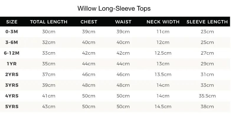 Willow Long Sleeve Top - Antique Gold