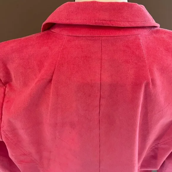 Woman's Talbot's Pink Corduroy Blazer, Perfect for spring or summer time, Size 1