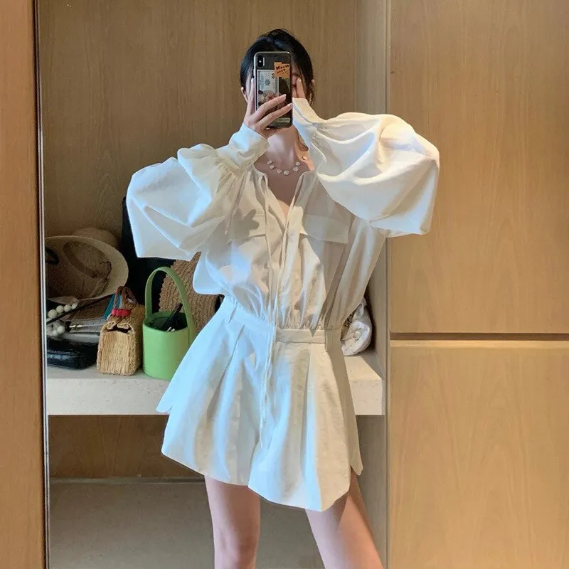 Women Fashion Summer Jumpsuit Shorts