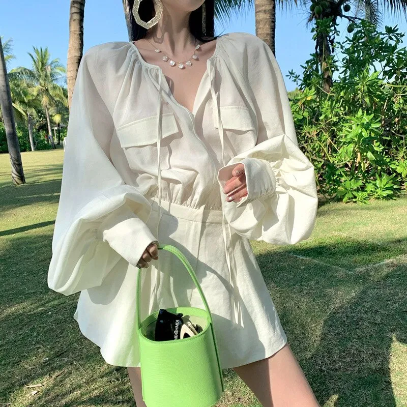 Women Fashion Summer Jumpsuit Shorts