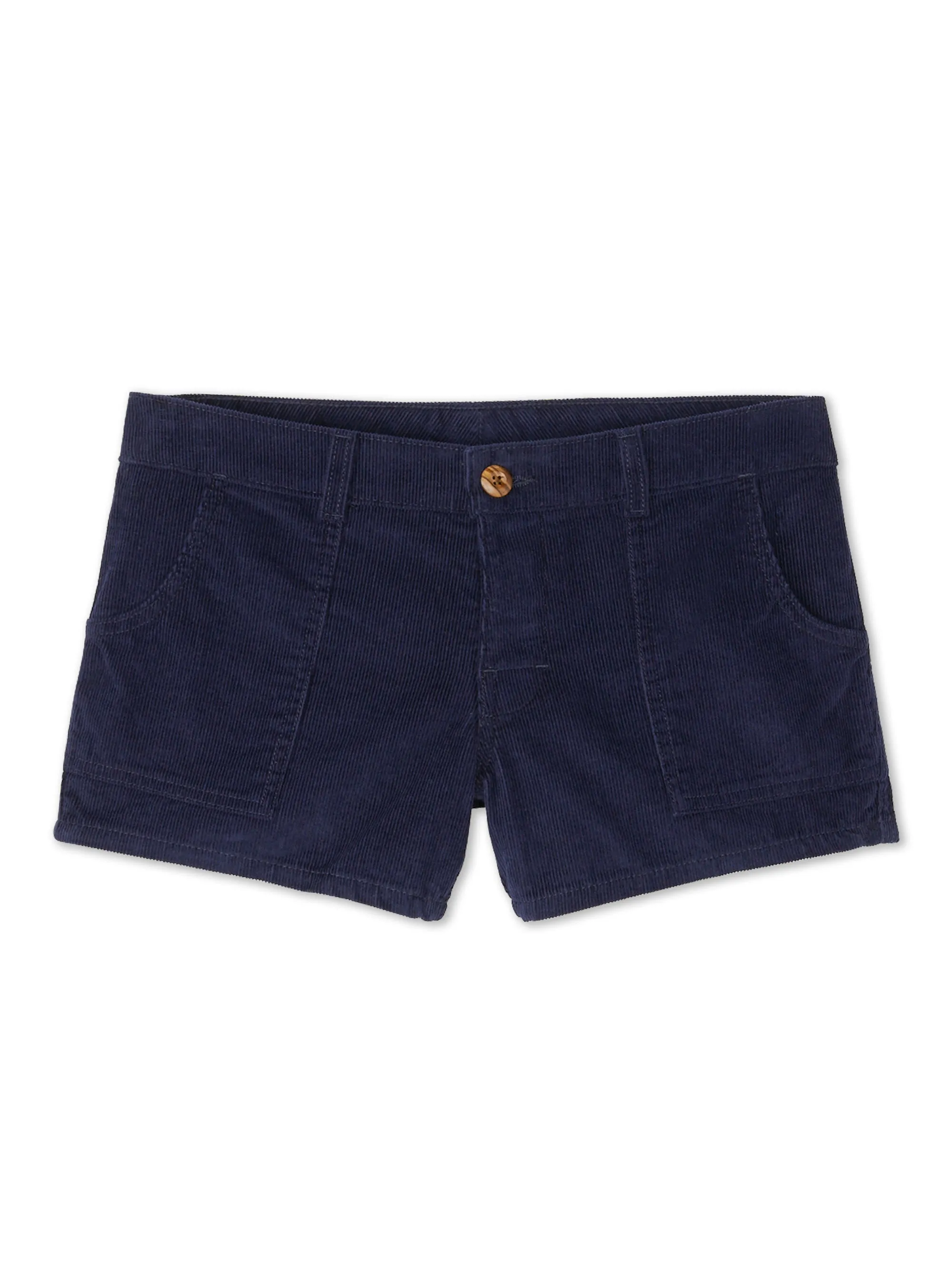 Women's Corduroy Shorts - Navy