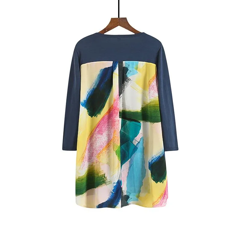 Women's silk and cotton tops