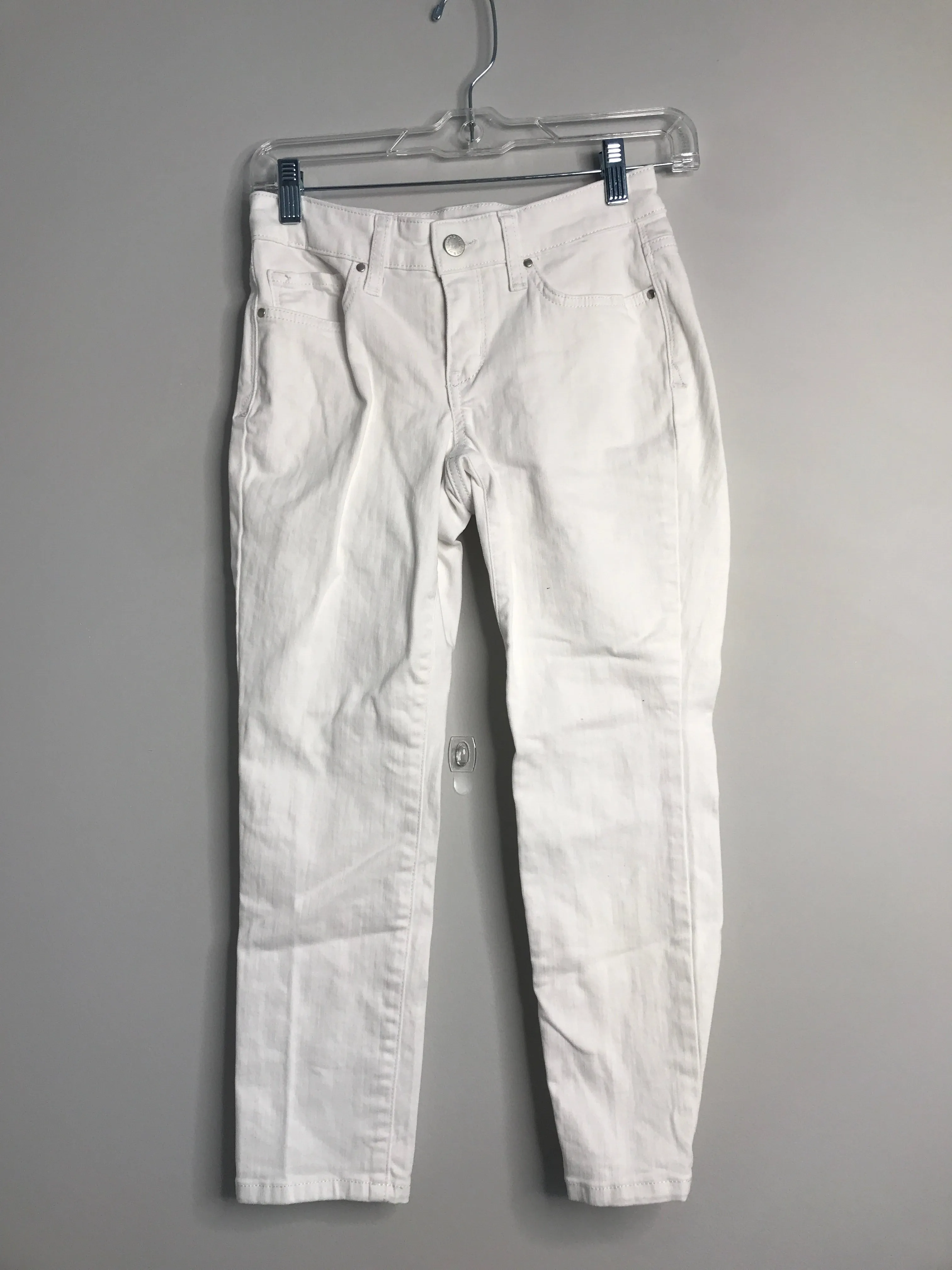Womens Size 0 Misses White Crown & Ivy Pants