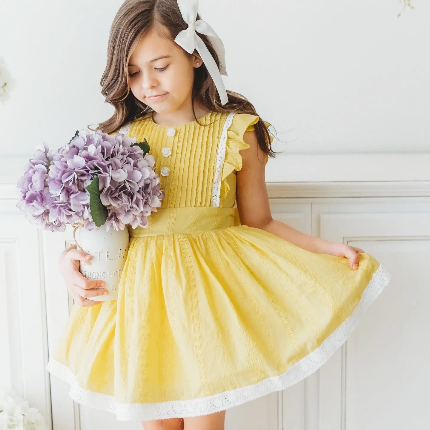 Yellow Eyelet Norah Presale