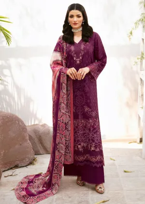 Z-901 - Unstitched - Ramsha Andaaz Luxury Lawn Vol 9 2024
