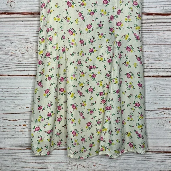 Zara Floral Halter Mini Dress Sz S