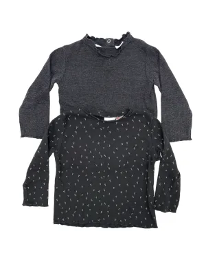 Zara rib tops(x2) - 12-18m