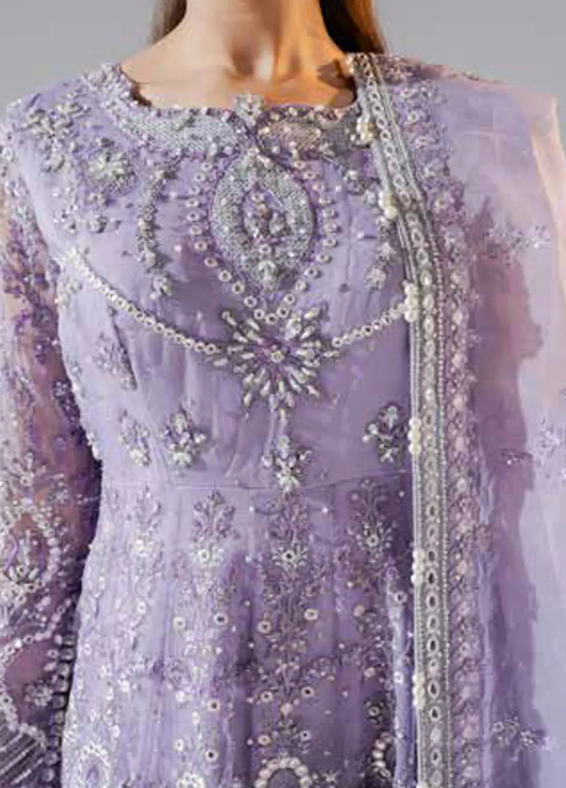 Zarez By Freesia Luxury Embroidered Unstitched 3pcs