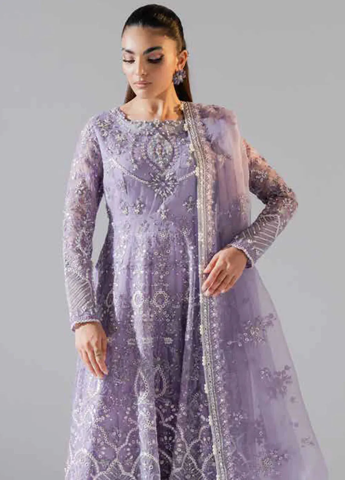 Zarez By Freesia Luxury Embroidered Unstitched 3pcs