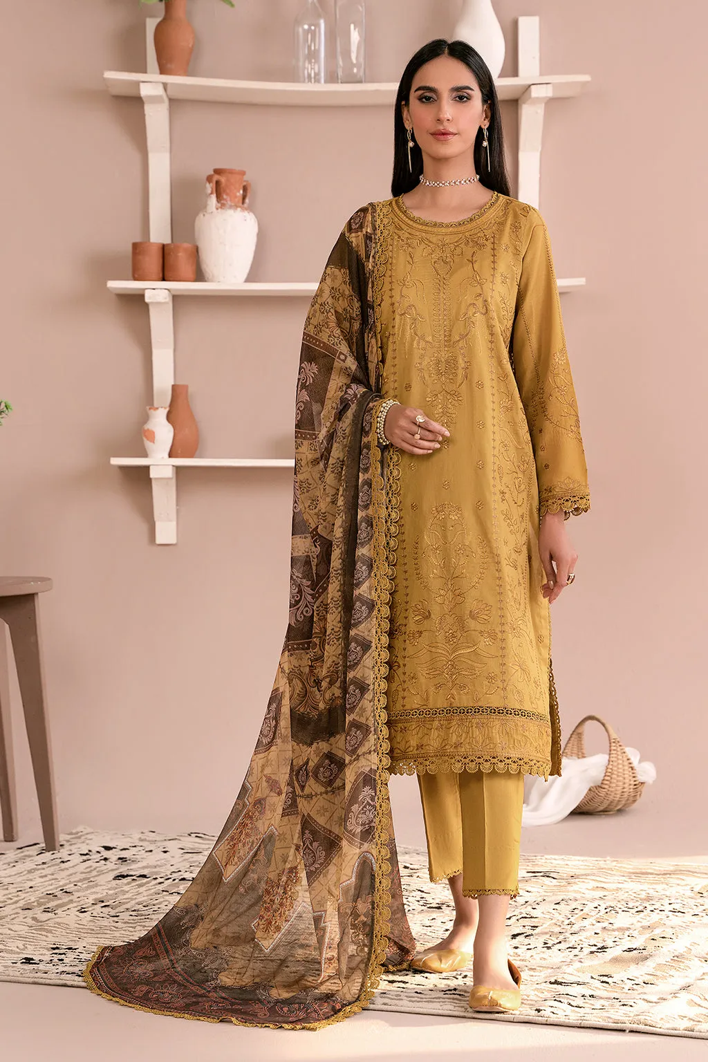 ZEA 03 HONEY | Zarif Unstitched Lawn | Eid Ul Adha Collection23