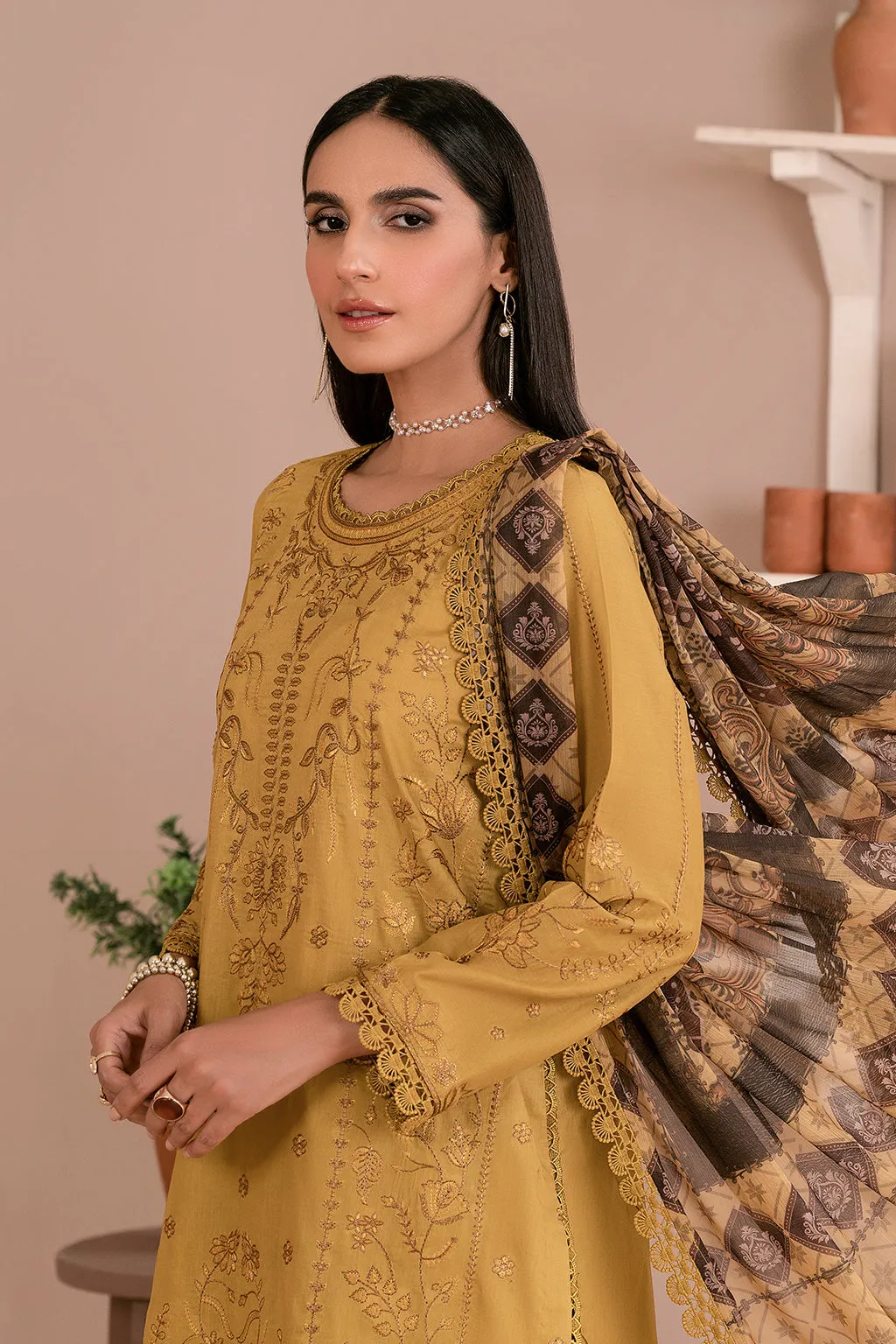 ZEA 03 HONEY | Zarif Unstitched Lawn | Eid Ul Adha Collection23