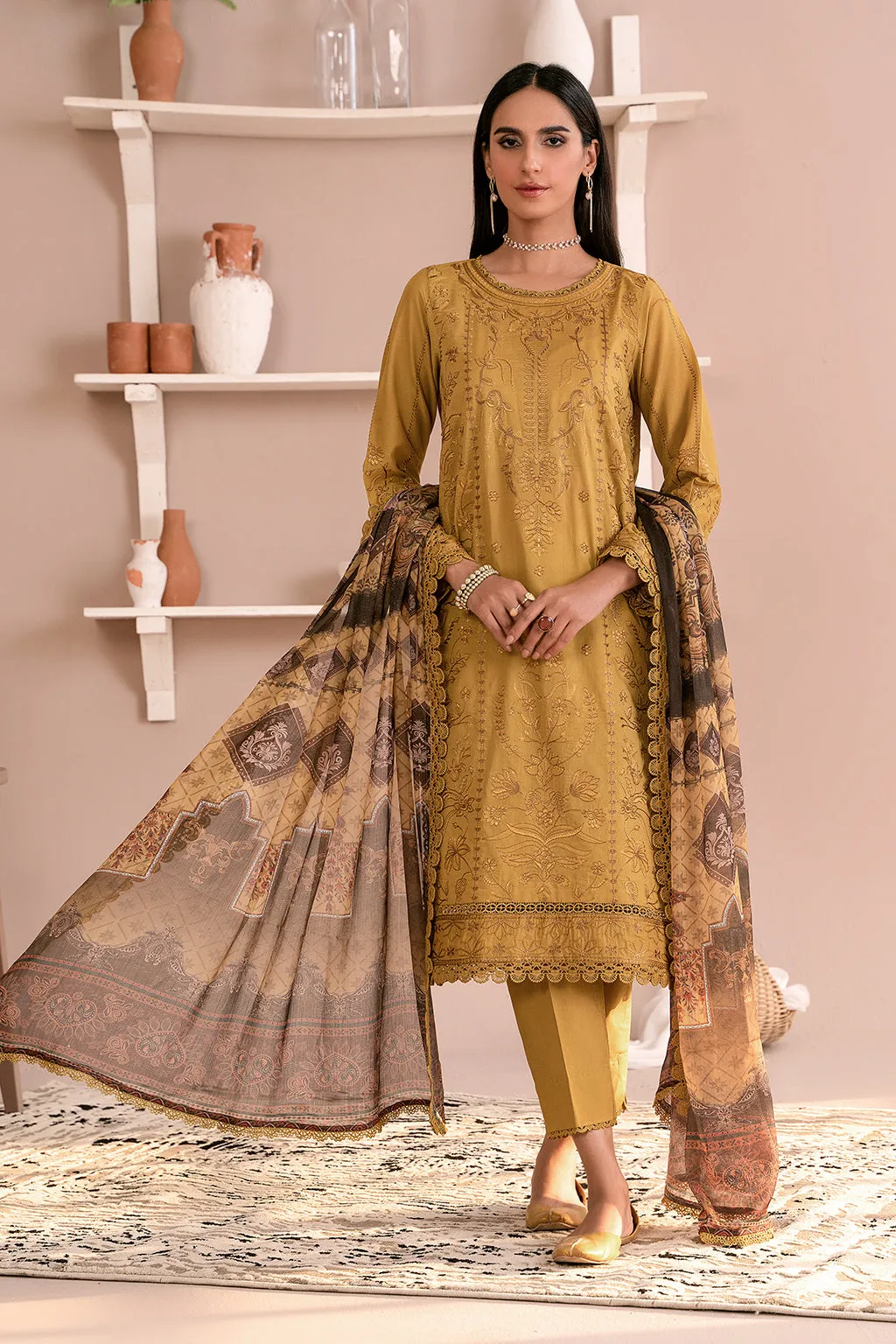 ZEA 03 HONEY | Zarif Unstitched Lawn | Eid Ul Adha Collection23