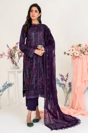 ZEL 07 Purple Haze| Zarif Unstitched Lawn | Eid Ul Adha Collection23