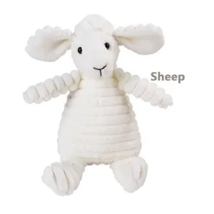 Zoo Plush Chew Squeaky Toys