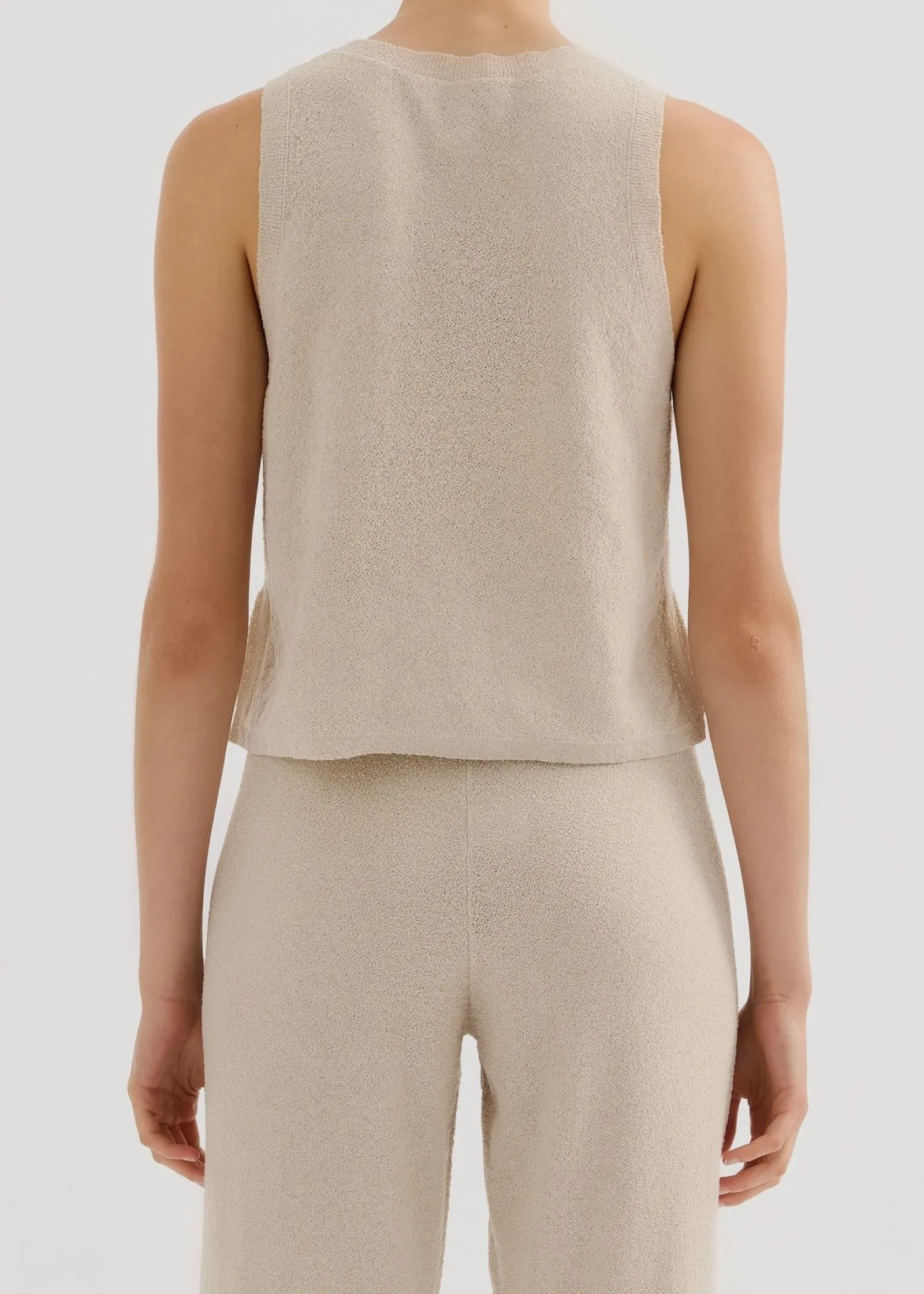 Zosia Knit Tank - Bone